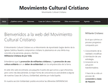 Tablet Screenshot of movimientoculturalcristiano.org